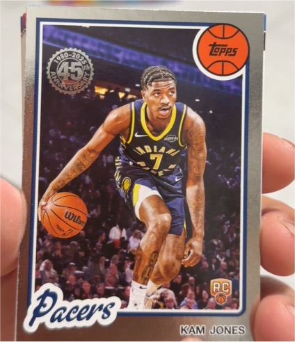 2025-26 Topps #80BK-81 Kam Jones 1980-81 Topps Basketball — front