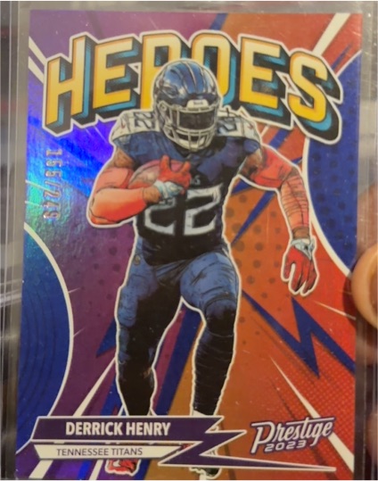 2023 Panini Prestige #H-10 Derrick Henry Heroes — front