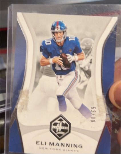 2018 Panini Limited #5 Eli Manning — front