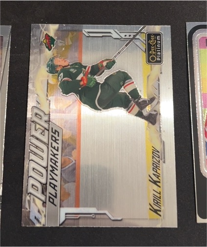 2024-25 O-Pee-Chee Platinum #PM-11 Kirill Kaprizov Power Playmakers — front