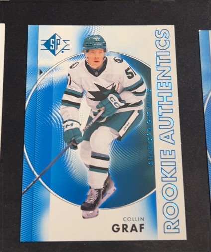 2024-25 Upper Deck SP Rookie Authentics #122 Collin Graf — front