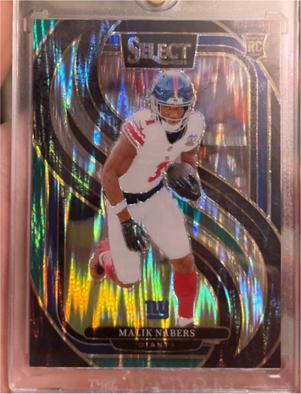 2024 Panini Select Premier Level #116 Malik Nabers — front