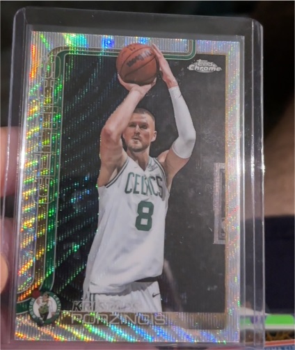 2025-26 Topps Chrome #41 Kristaps Porzingis — front