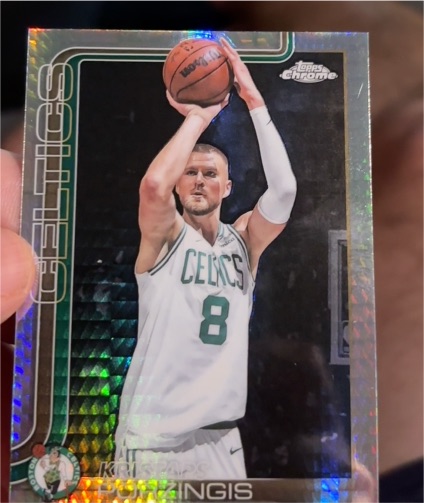 2025-26 Topps Chrome #41 Kristaps Porzingis — front