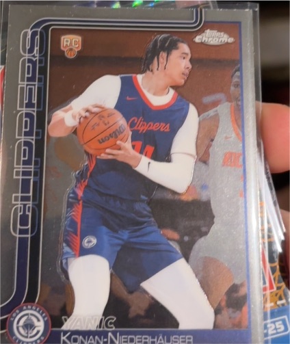 2025-26 Topps Chrome #280 Yanic Konan Niederhäuser — front