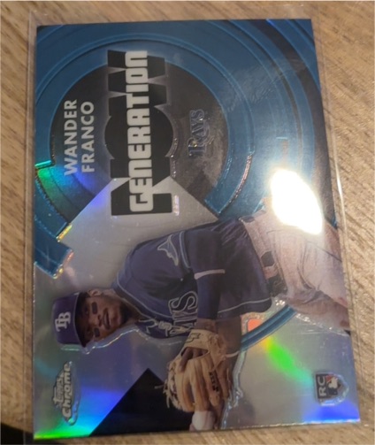 2022 Topps Chrome Update #GNC-4 Wander Franco — front