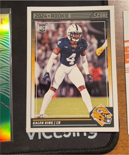 2024 Panini Score #339 Kalen King — front