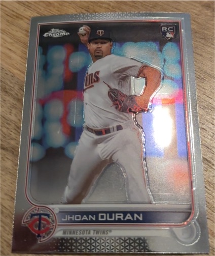 2022 Topps Chrome Update #USC34 Jhoan Duran — front