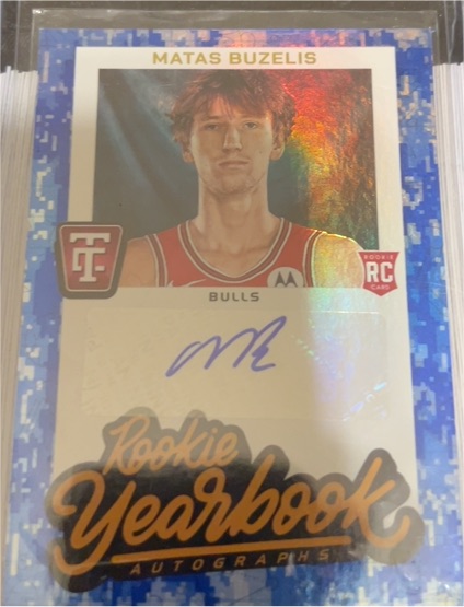 2024 Panini Totally Certified Rookie Yearbook #RYA-MBU Matas Buzelis — front