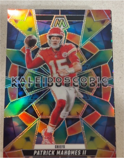 2025 Panini Mosaic #1 Patrick Mahomes II — front