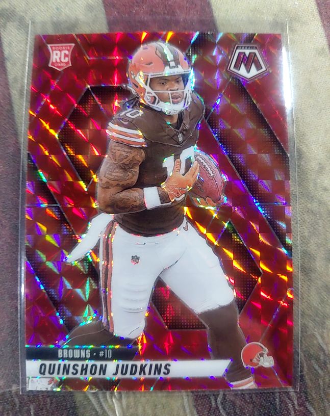 2025 Panini Mosaic #365 Quinshon Judkins — front