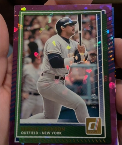 2025 Donruss #75 Reggie Jackson — front