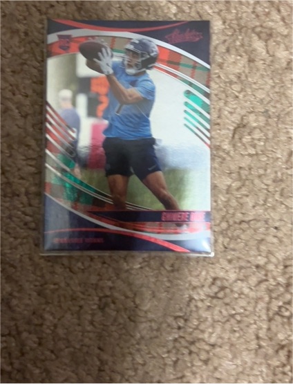 2025 Panini Absolute Holiday Rookie Card Tyler Shough — front