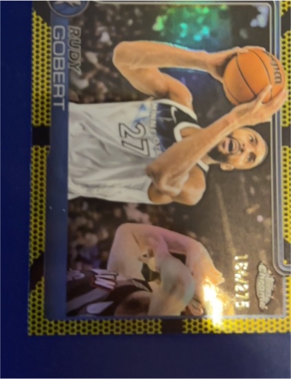 2025-26 Topps Chrome #165 Rudy Gobert — front