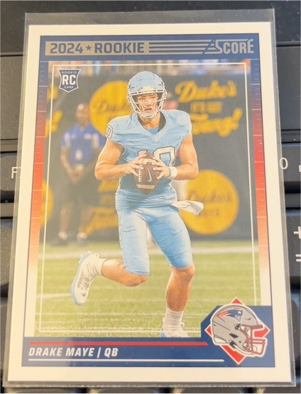 2024 Panini Score #303 Drake Maye — front