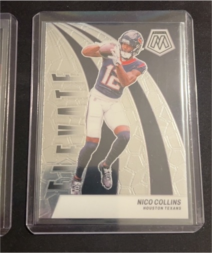2024 Panini Mosaic Elevate #15 Nico Collins — front