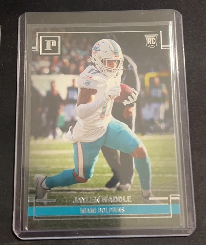 2021 Panini Chronicles #PA-26 Jaylen Waddle — front