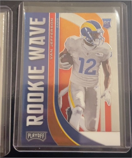 2020 Panini Playoff Rookie Wave #RW-24 Van Jefferson — front