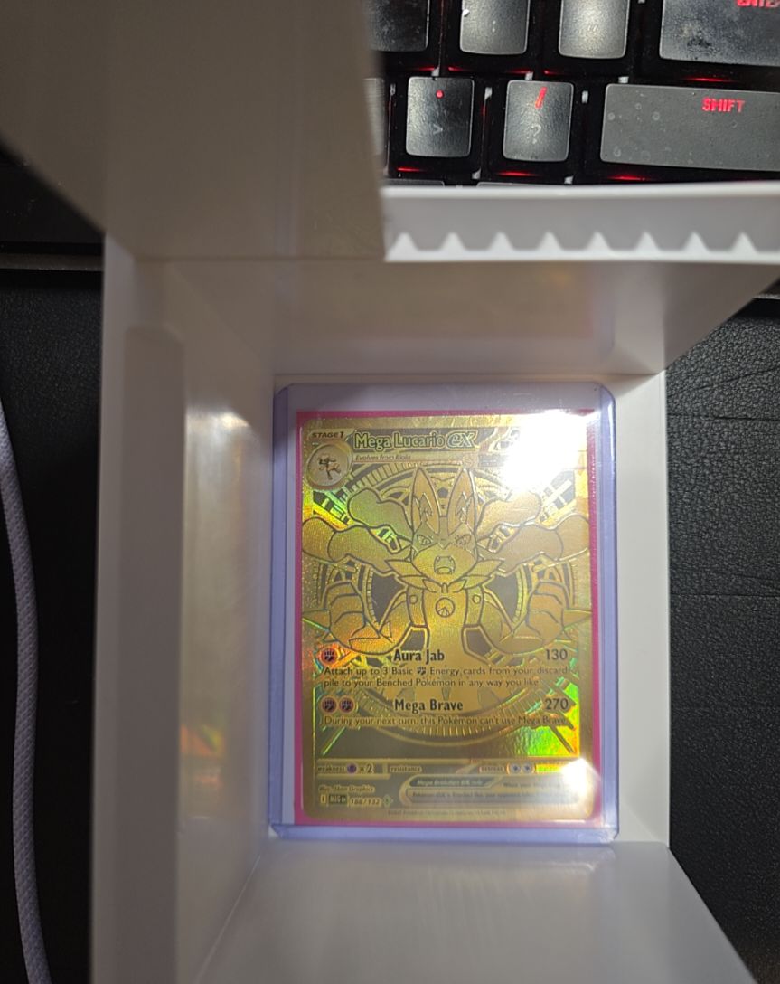 2025 Pokémon Mega Evolution #188 Mega Lucario EX — front
