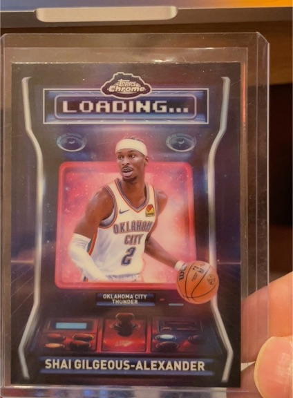 2025-26 Topps Chrome #LD-1 Shai Gilgeous-Alexander Loading — front