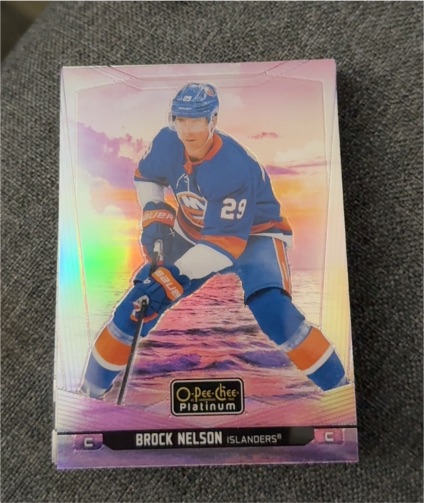 2024-25 O-Pee-Chee Platinum #34 Brock Nelson — front