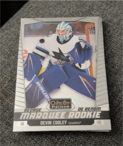 2024-25 O-Pee-Chee Platinum #249 Devin Cooley — front
