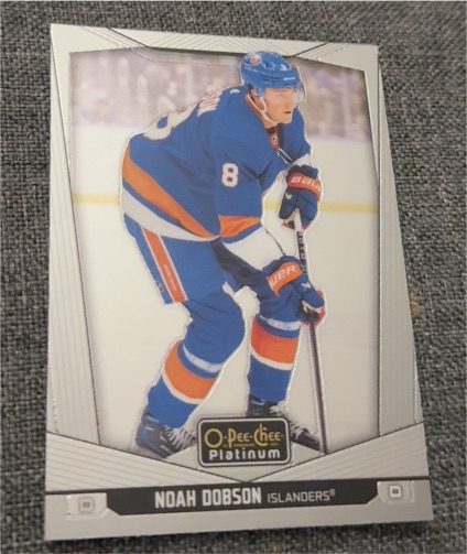 2024-25 O-Pee-Chee Platinum #8 Noah Dobson — front