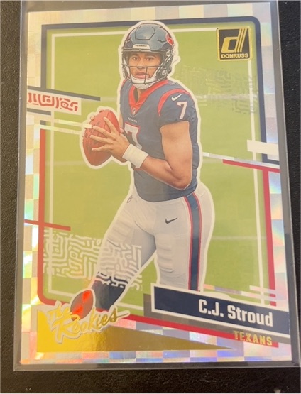 2023 Panini Donruss The Rookies #21 C.J. Stroud — front