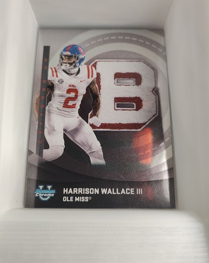 2025 Bowman Chrome University #LU-23 Harrison Wallace III — front