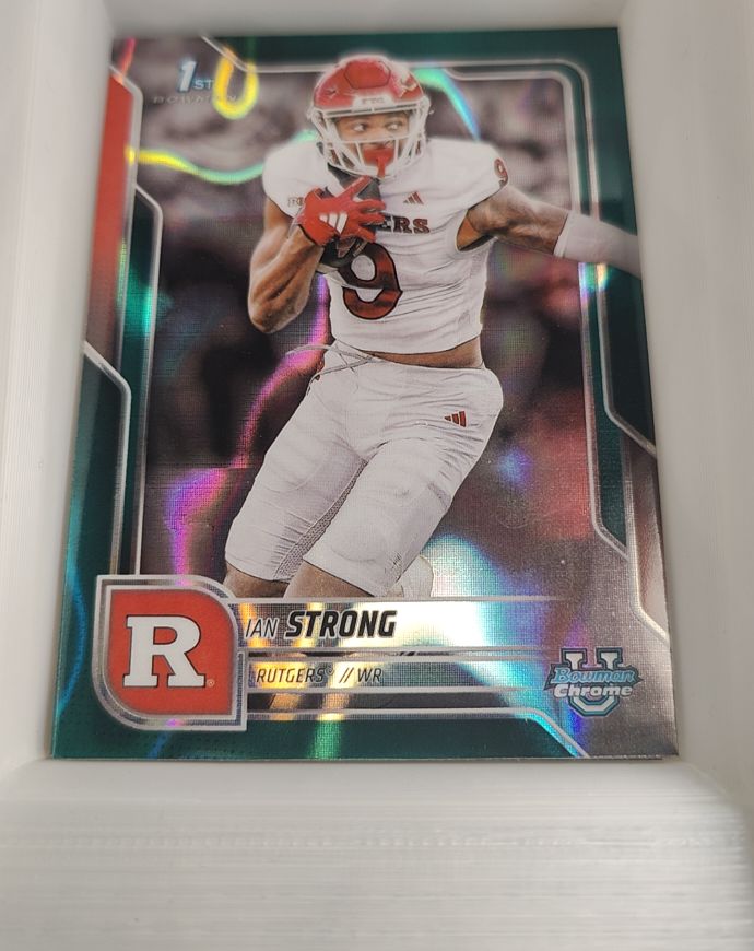 2025 Bowman Chrome University #119 Ian Strong — front