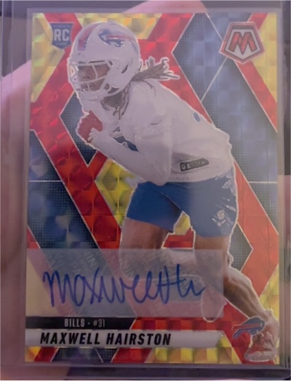 2025 Panini Mosaic #367 Maxwell Hairston — front