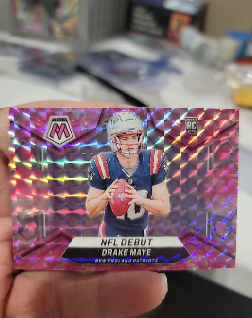 2024 Panini Mosaic NFL Debut #273 Drake Maye — front