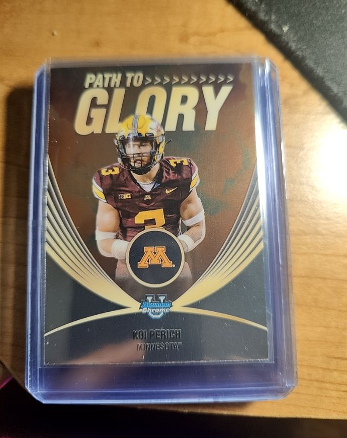 2025 Bowman Chrome University #PG-13 Koi Perich — front
