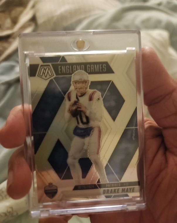 2025 Panini Mosaic #258 Drake Maye England Games — front