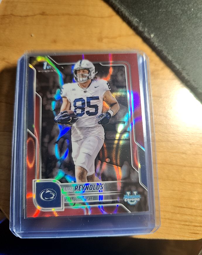 2025 Bowman University Chrome #44 Luke Reynolds — front