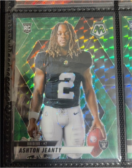 2025 Panini Mosaic #287 Ashton Jeanty — front