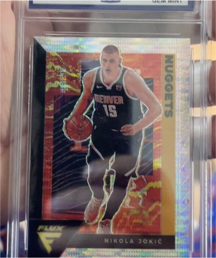 2020-21 Panini Flux #43 Nikola Jokic — front
