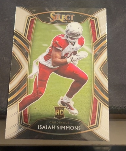 2020 Panini Select #288 Isaiah Simmons — front
