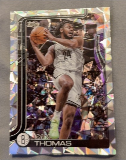 2025-26 Topps #11 Cam Thomas — front