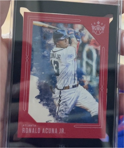 2020 Panini Diamond Kings #117 Ronald Acuna Jr. — front