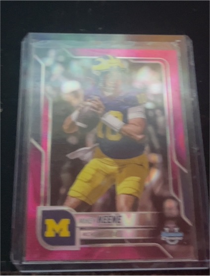 2025 Bowman University Chrome #184 Mikey Keene — front