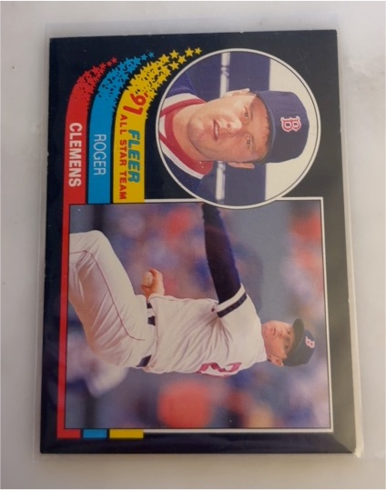 1991 Fleer #10 Roger Clemens — front