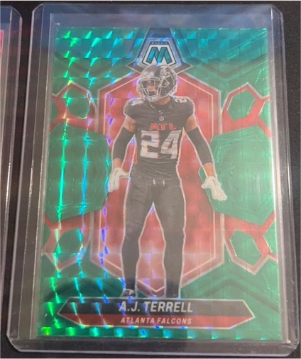 2024 Panini Mosaic #12 A.J. Terrell Atlanta Falcons — front
