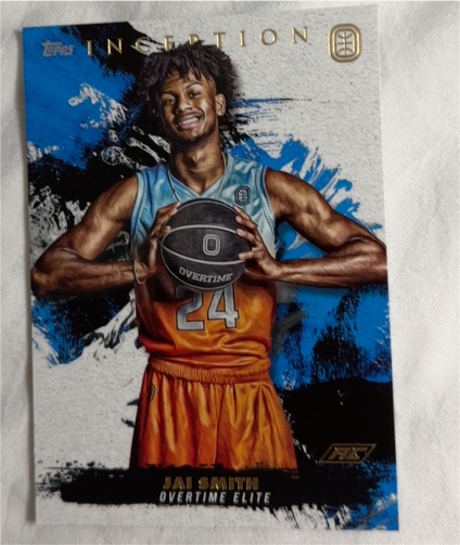 2021-22 Topps Inception Overtime Elite #92 Jai Smith Rookie Card — front