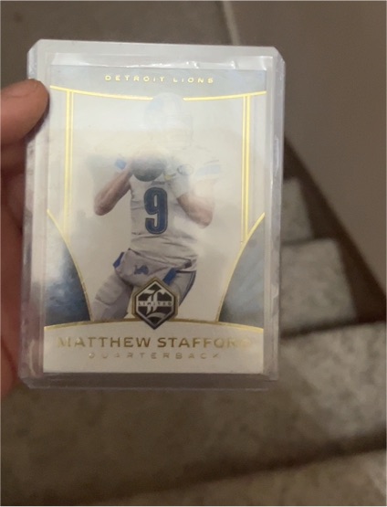 2016 Panini Limited #67 Matthew Stafford — front
