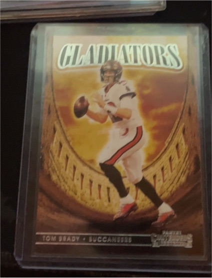 2021 Panini Contenders Gladiators #GLD-TBR Tom Brady — front