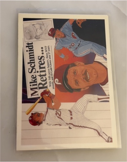1990 Upper Deck #20 Mike Schmidt — front