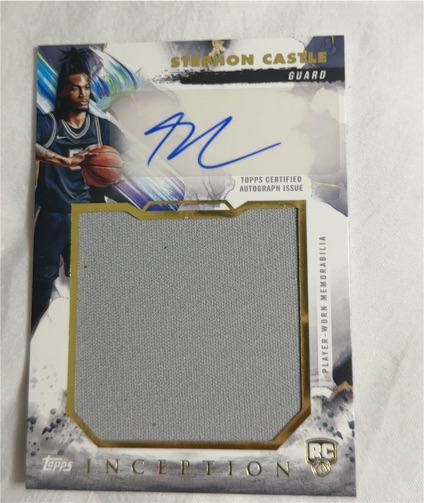 2024-25 Topps Inception #RJR-SC Stephon Castle — front