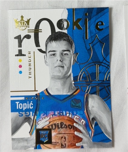 2024-25 Panini Court Kings #103 Nikola Topic — front