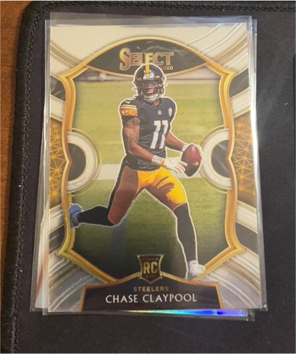 2020 Panini Select #70 Chase Claypool — front